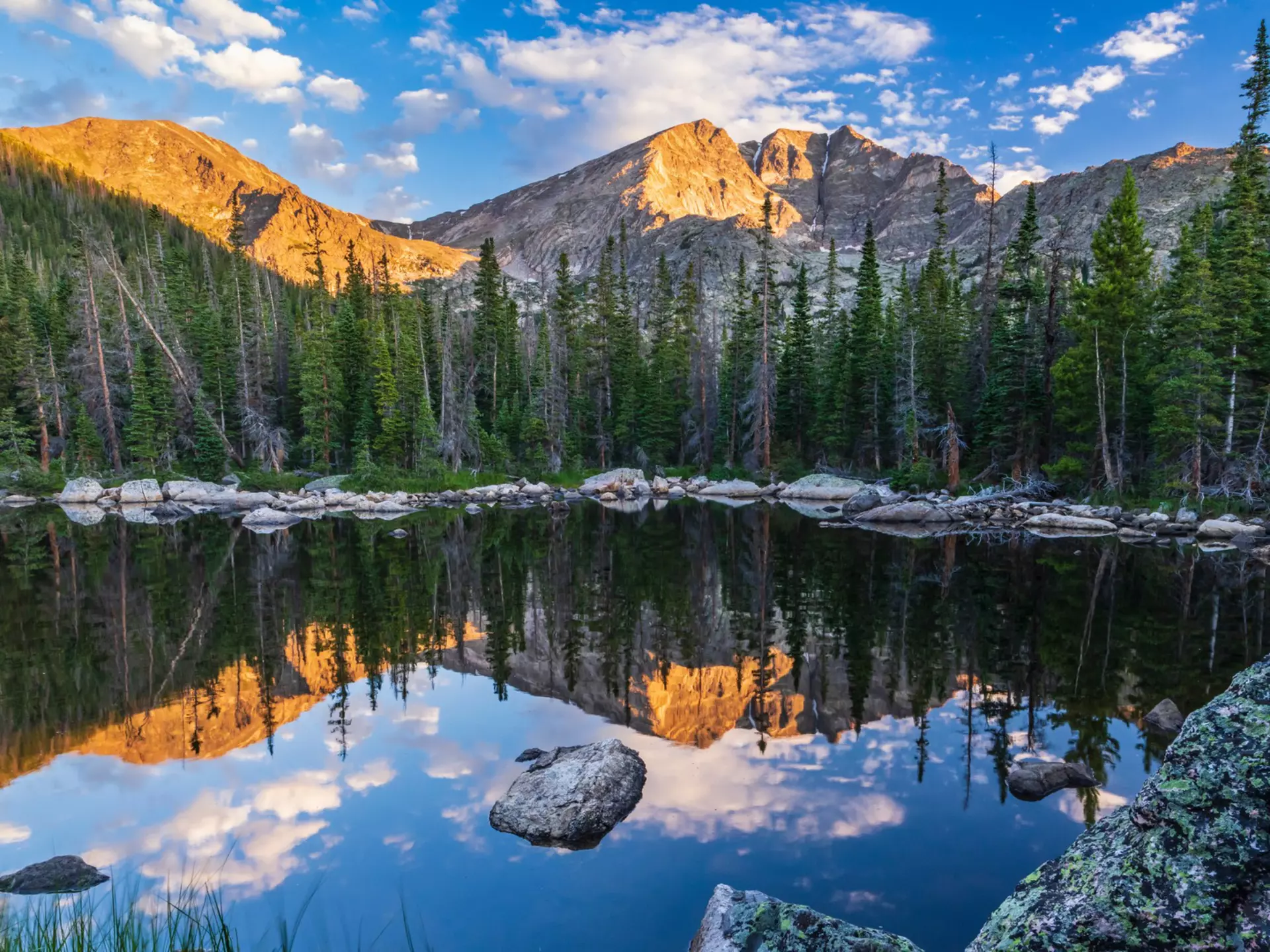 Rocky Mountain National Park is a wonderland of classic Colorado scenery. Colin D Young/Shutterstock