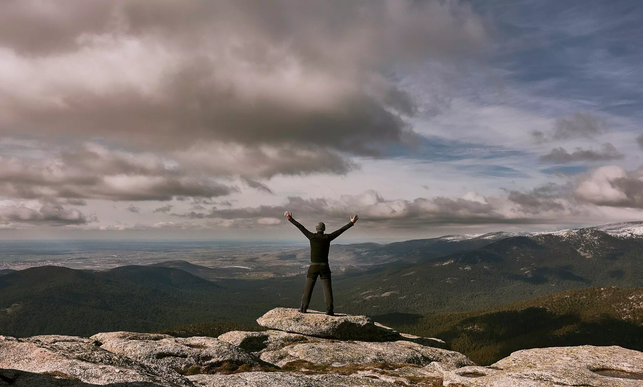 Sweeping views from atop the Siete Picos