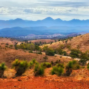 Hucks Lookout in Flinders Ranges National Park, South Australia. Taras Vyshnya/Shutterstock