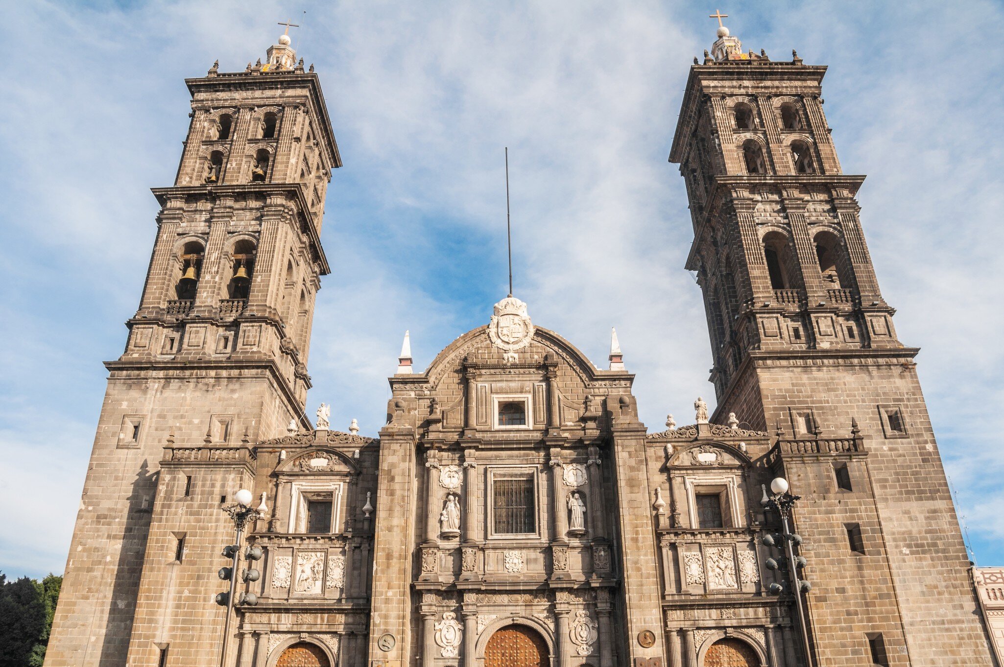 Puebla cathedral, Mexico
