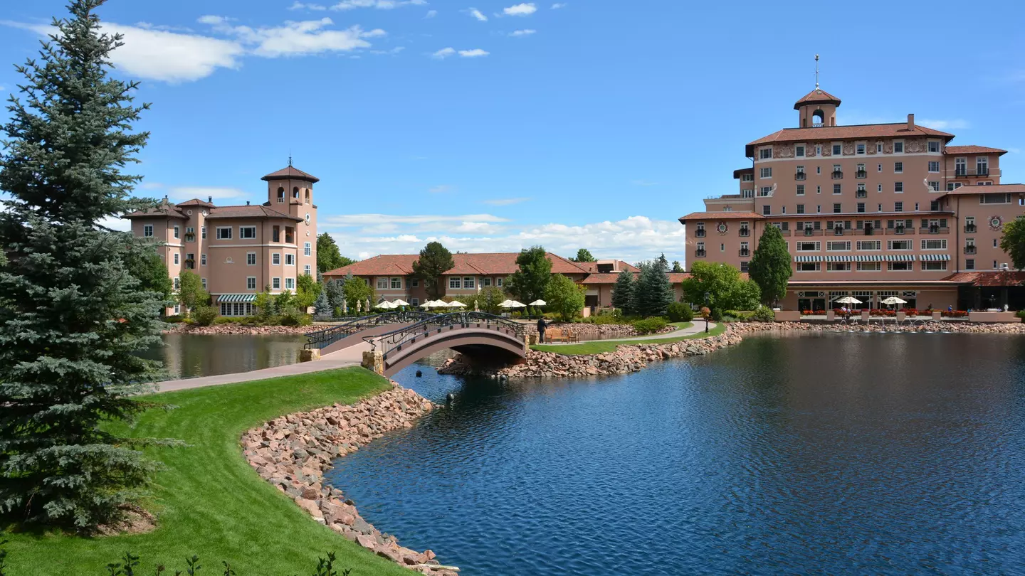 The Broadmoor hotel in Colorado Springs