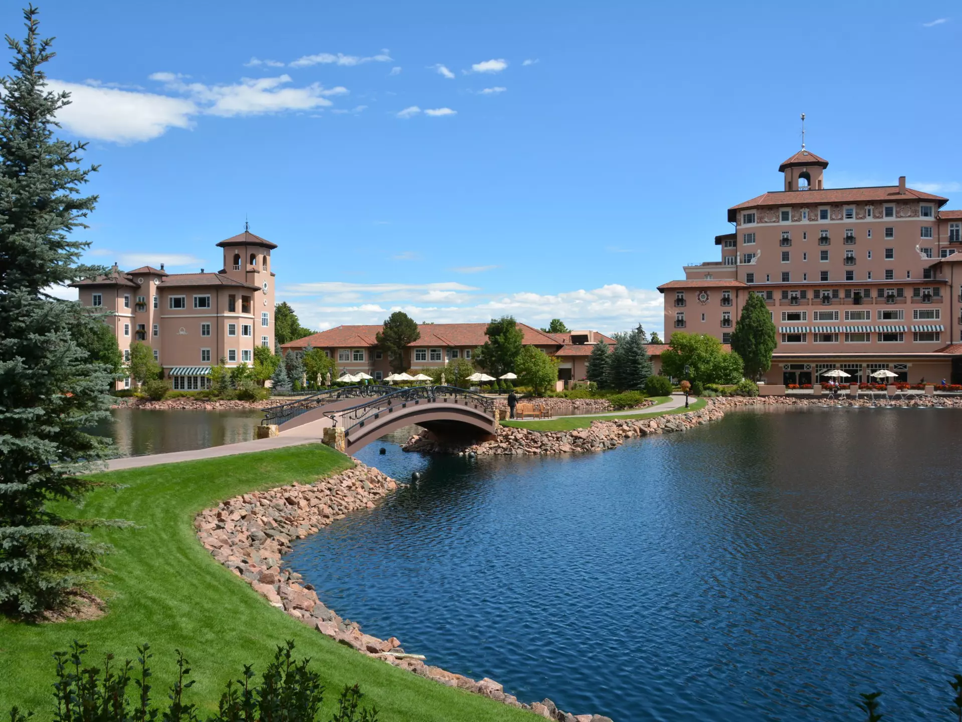 The Broadmoor hotel in Colorado Springs