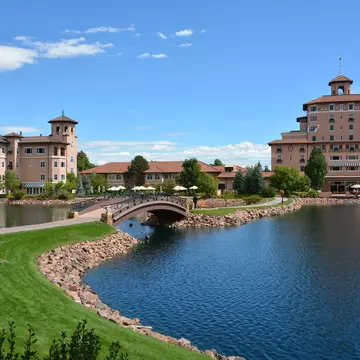 The Broadmoor hotel in Colorado Springs