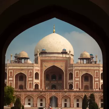 Humayun's Tomb complex. New Delhi, India