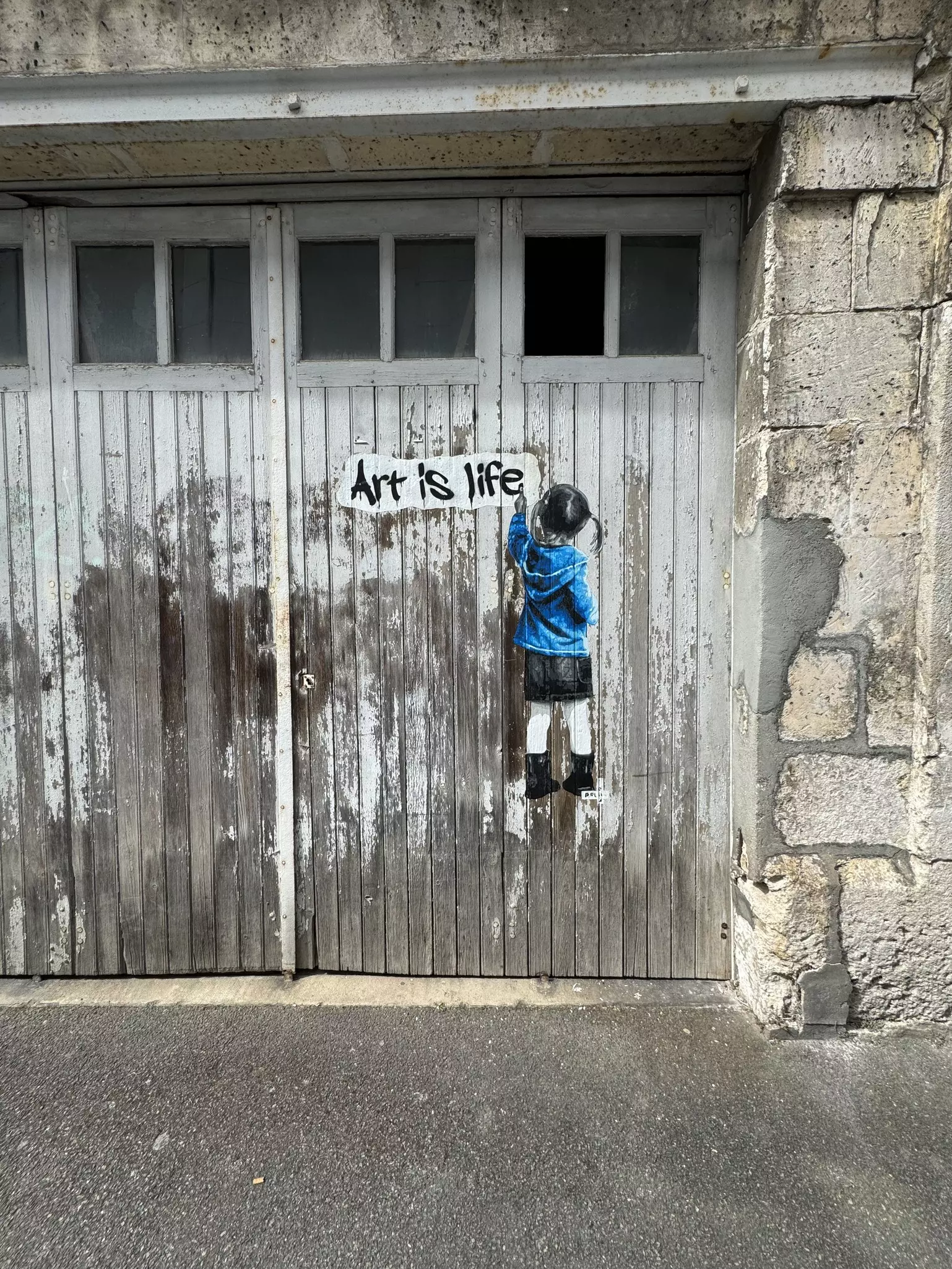 Street art in Angouleme, France