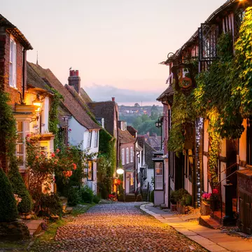 Mermaid Street, Rye, Sussex, England