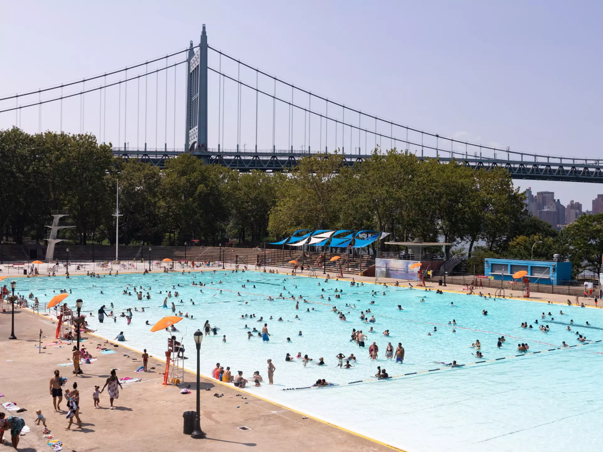 Astoria Pool in Queens. James Andrews1/Shutterstock