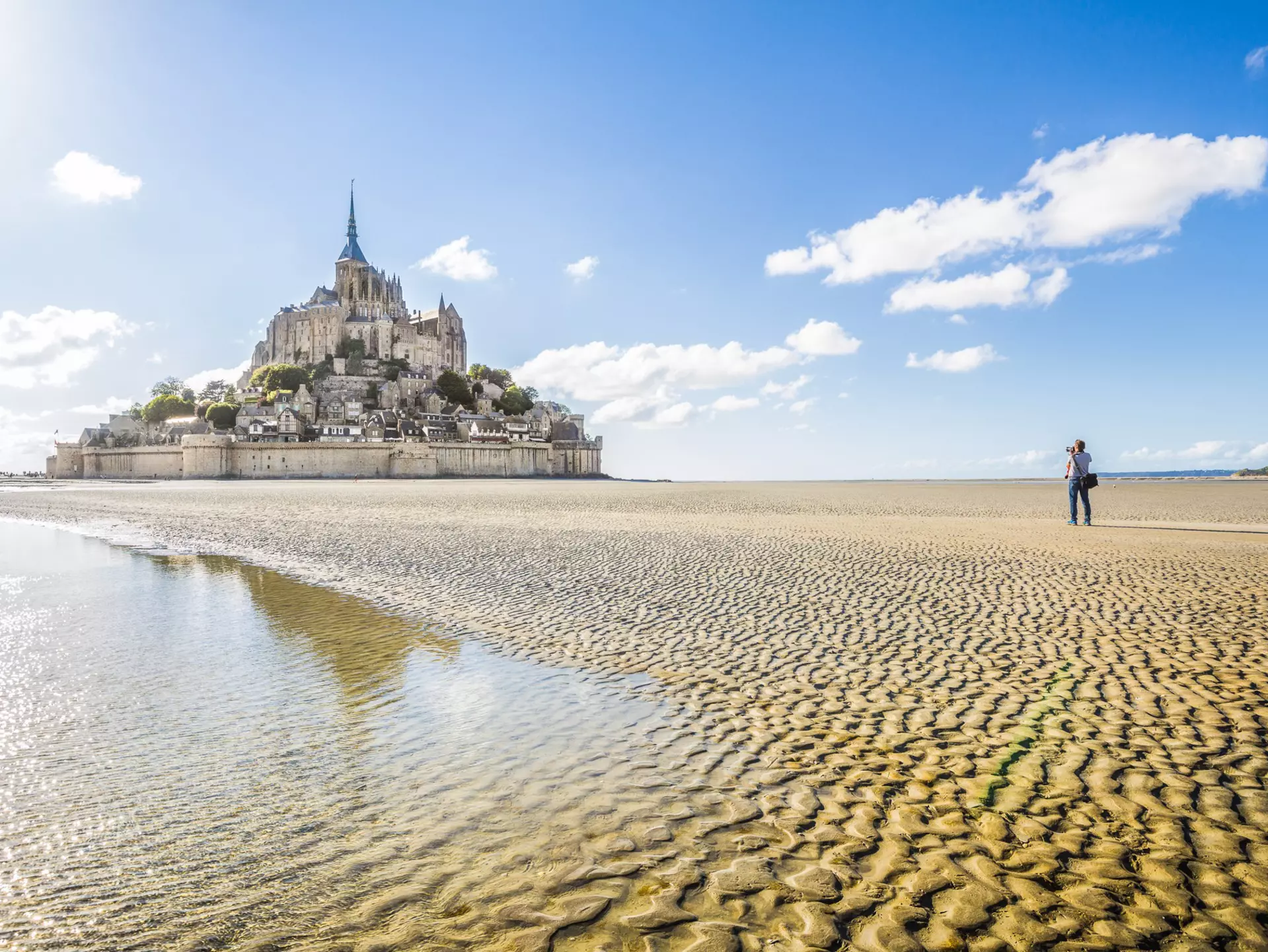 Mont St-Michel in Normandy, France. canadastock/Shutterstock