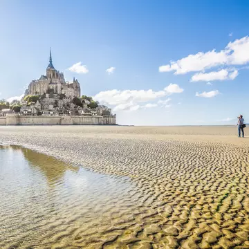 Mont St-Michel in Normandy, France. canadastock/Shutterstock