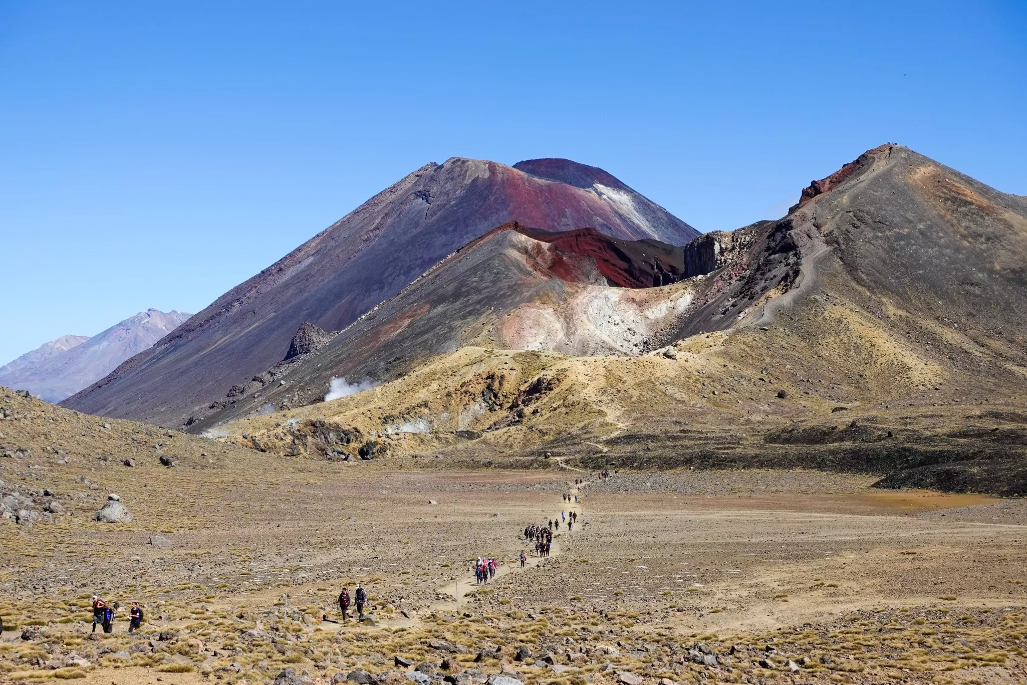 Mount Ngāuruhoe (Mount Doom LOTR), Tongariro Alpine Crossing, Tongariro National Park, NZ