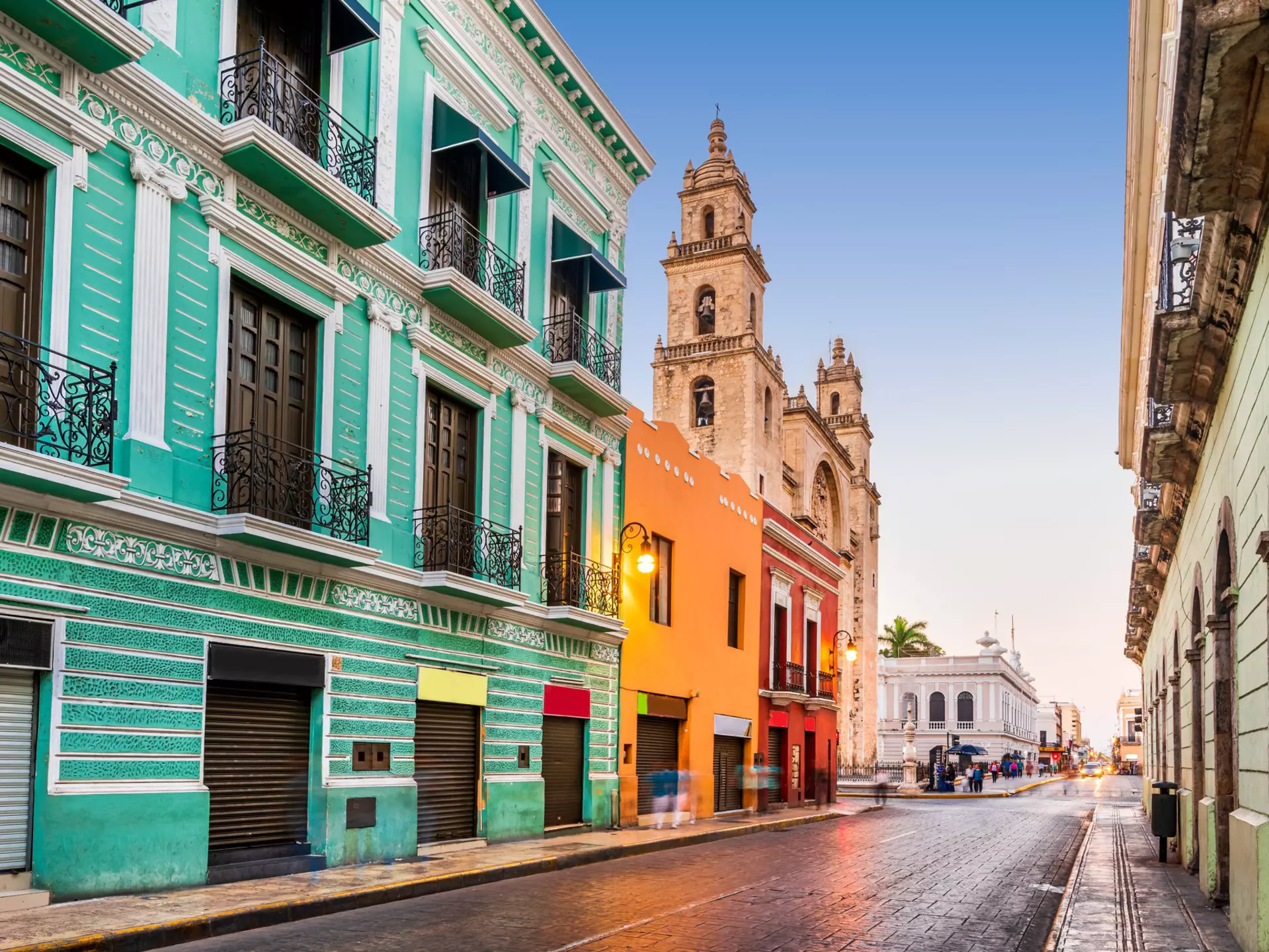 The city of Mérida is steeped in 400 years of history, with architecture and wide boulevards to match. Ecstk22/Shutterstock