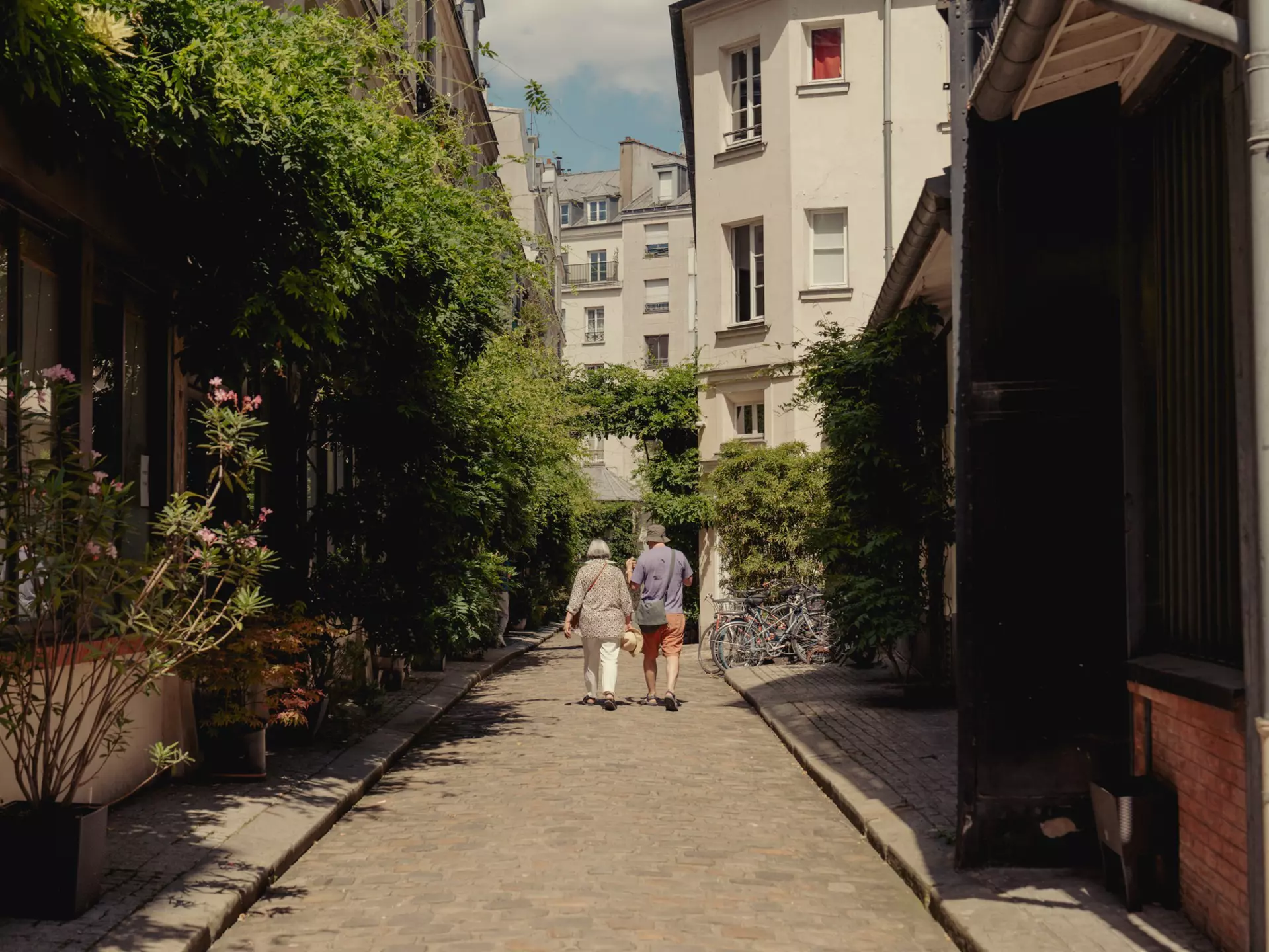 Cour Damoye in Paris, France. Amir Hamja for Lonely Planet