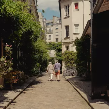 Cour Damoye in Paris, France. Amir Hamja for Lonely Planet