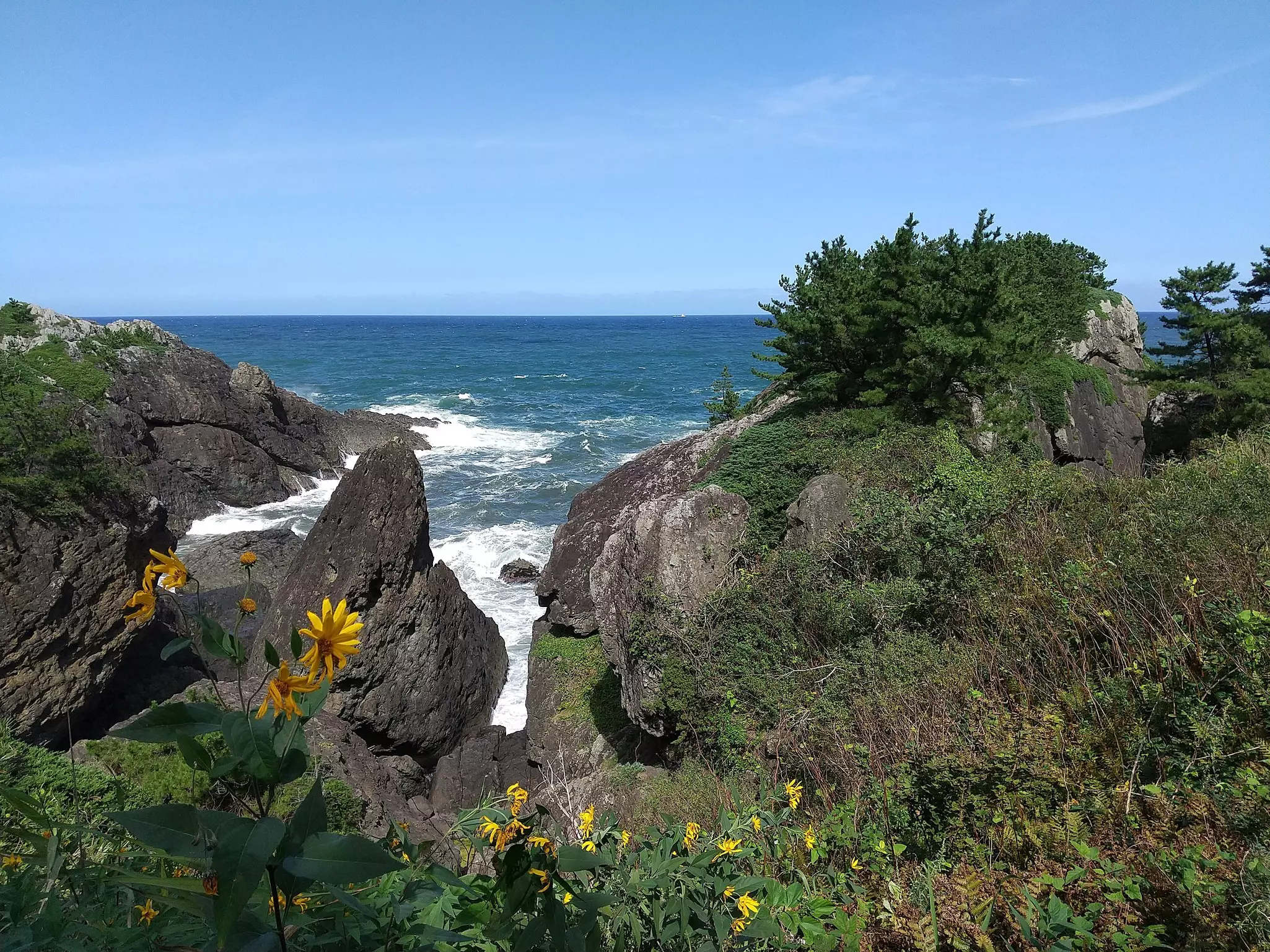 Michinoku Shiokaze Trail in Hachinohe, Aomori, Japan