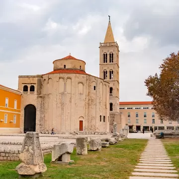 The historical City Centre of Zadar, Croatia. The Roman Forum, License Type: media, Download Time: 2026-02-23T00:47:05.000Z, User: LP_YKhanna, Editorial: false, purchase_order: 65050 - Digital Destinations and Articles, job: LP, client: App Content, other: Yuvraj Khanna