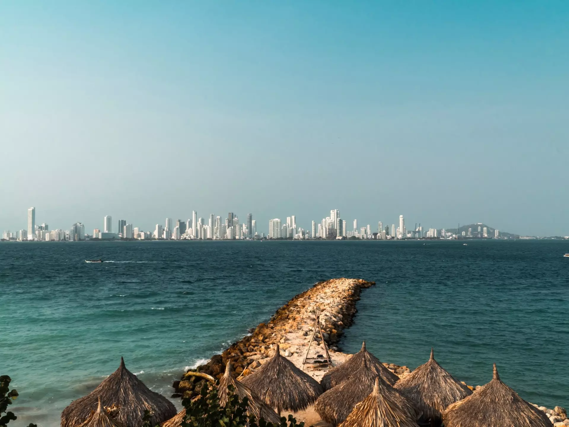 Bocagrande in Cartagena, Colombia. oscar garces/Shutterstock