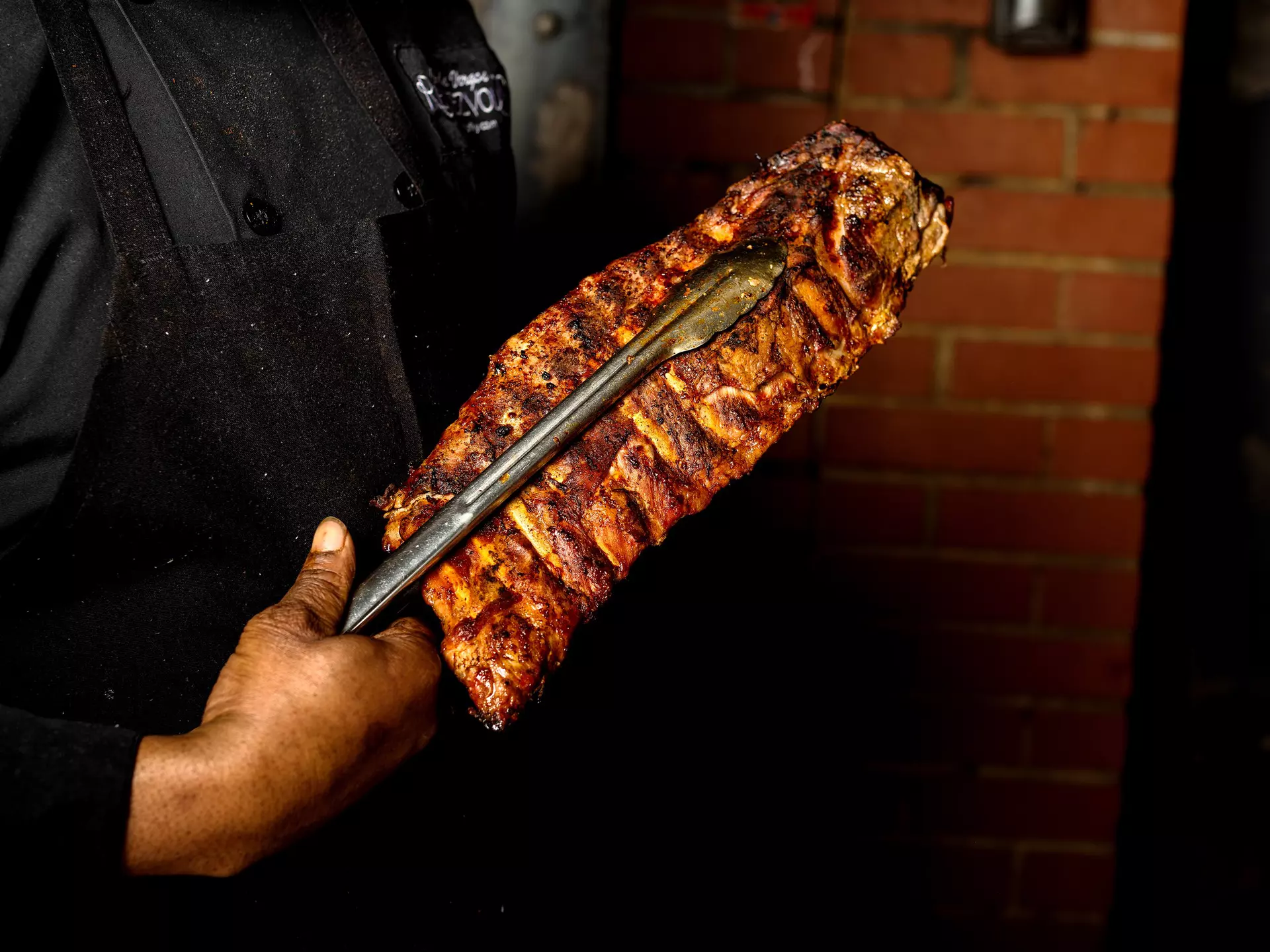 For dry rub ribs, it's got to be Charlie Vergos' Rendezvous in Memphis. Charlie Vergos' Rendezvous