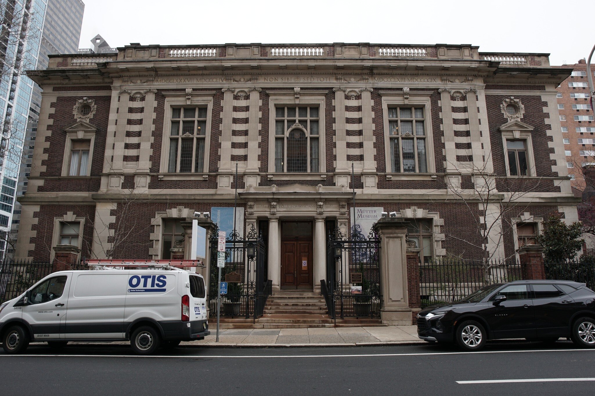 Philadelphia, Pennsylvania, USA - April 6, 2022: Exterior of the Mütter Museum at The College of Physicians of Philadelphia; Shutterstock ID 2146631557;