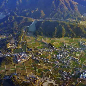 Aerial view of Wakayama Prefecture, Japan. Kit_Leong / Getty Images