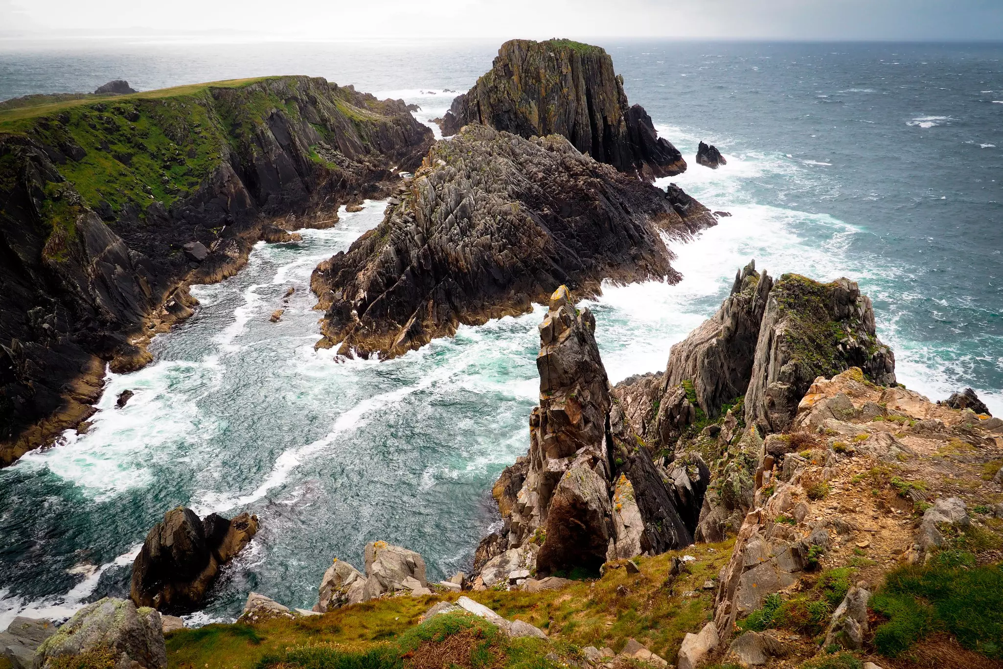 The Nothernmost point of Ireland, Malin Head on the Inishowen Peninsula