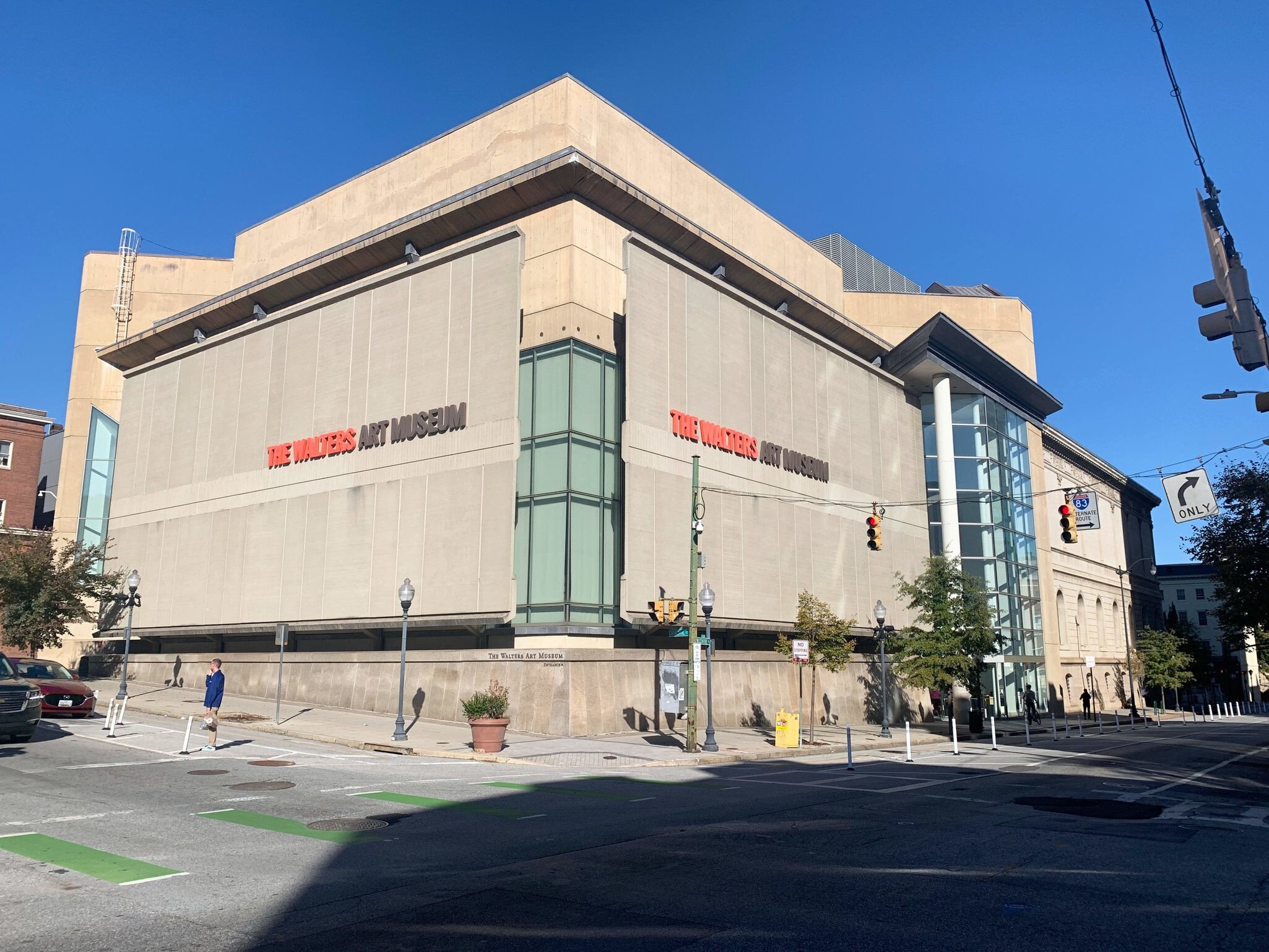 Baltimore, Maryland / US - Oct 24, 2019: Perspective exterior facade of The Walters Art Museum as seen from the corner of Cathedral and Centre st downtown Mount Vernon neighborhood district; Shutterstock ID 1540828388; your: Bridget Brown; gl: 650...