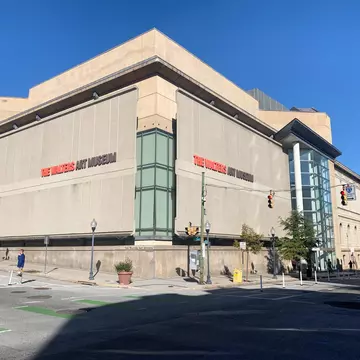 Baltimore, Maryland / US - Oct 24, 2019: Perspective exterior facade of The Walters Art Museum as seen from the corner of Cathedral and Centre st downtown Mount Vernon neighborhood district; Shutterstock ID 1540828388; your: Bridget Brown; gl: 650...