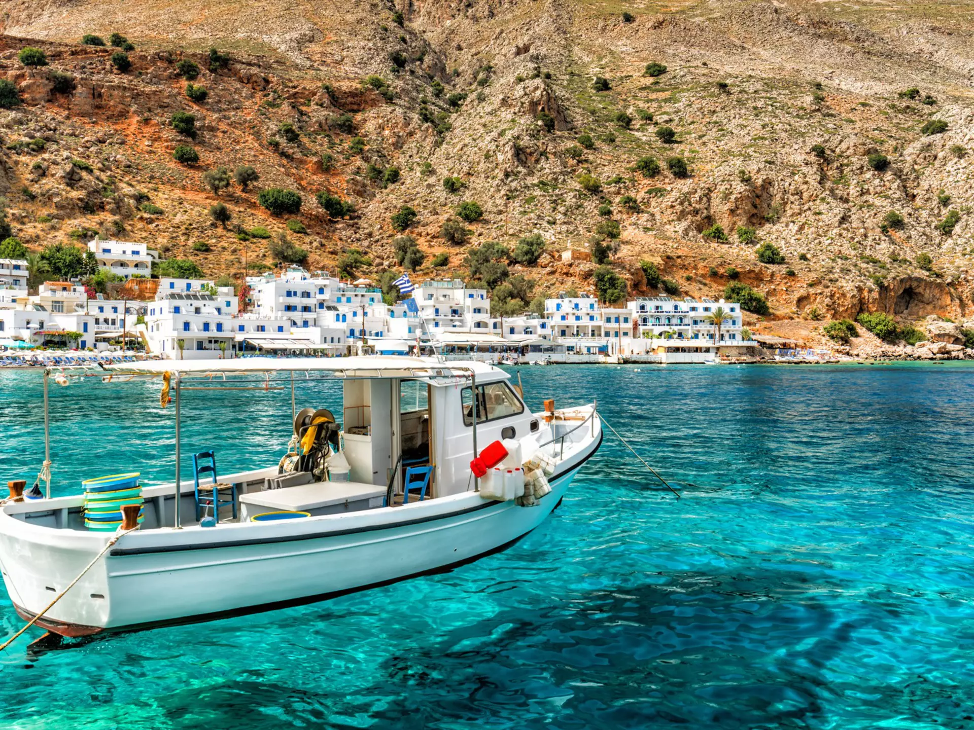 Crete overflows with things to see, from ancient monasteries and peaceful fishing villages to gleaming beaches. arturasker/Shutterstock