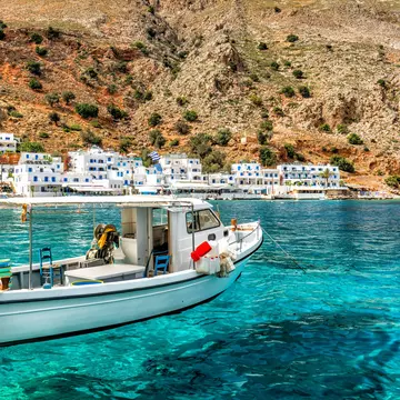 Crete overflows with things to see, from ancient monasteries and peaceful fishing villages to gleaming beaches. arturasker/Shutterstock