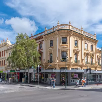 LAUNCESTON, AUSTRALIA, FEBRUARY 29, 2020: People are passing through the city center of Launceston, Australia; Shutterstock ID 2115867959; GL: 65050; netsuite: 65050; full: destination; name: Lenczycki