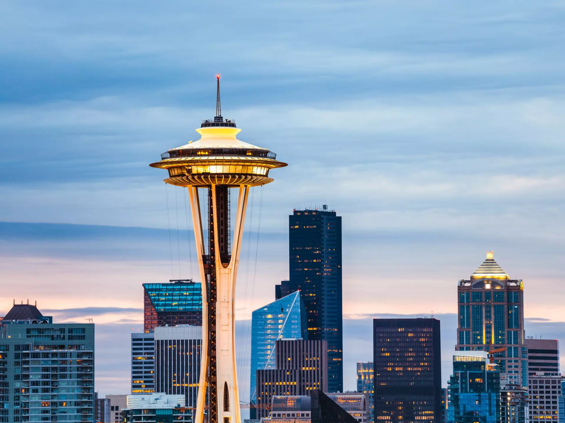 The Space Needle is Seattle's most iconic landmark © Matteo Colombo / Getty Images