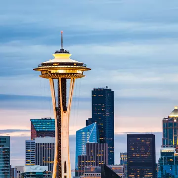 The Space Needle is Seattle's most iconic landmark © Matteo Colombo / Getty Images