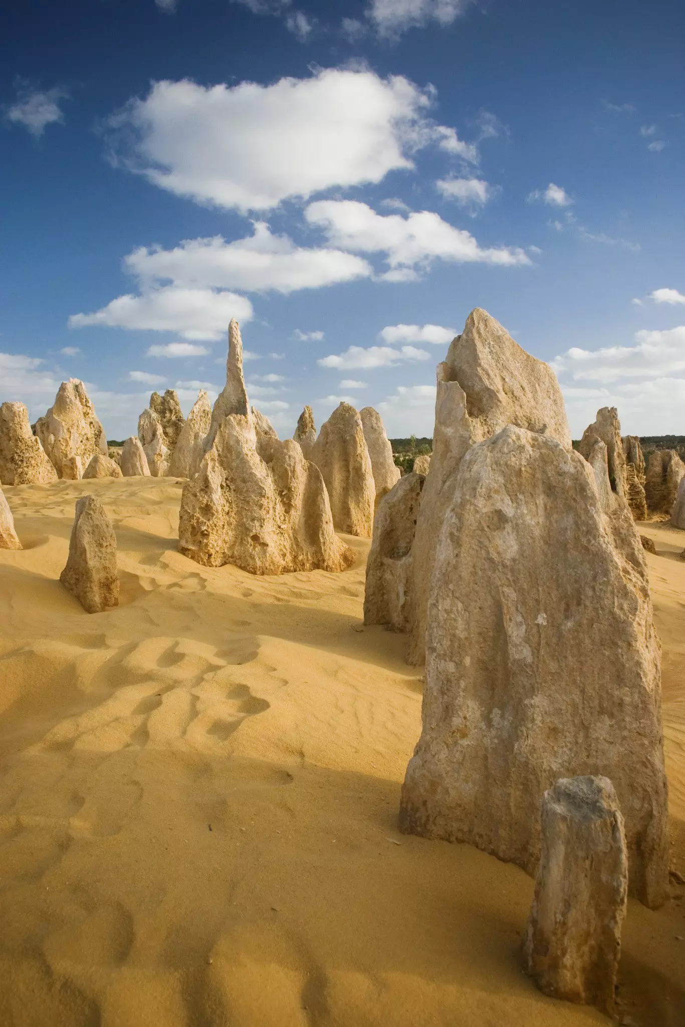 Sand Pillars in Pinnacles Desert, Nambung National Park, Western Australia