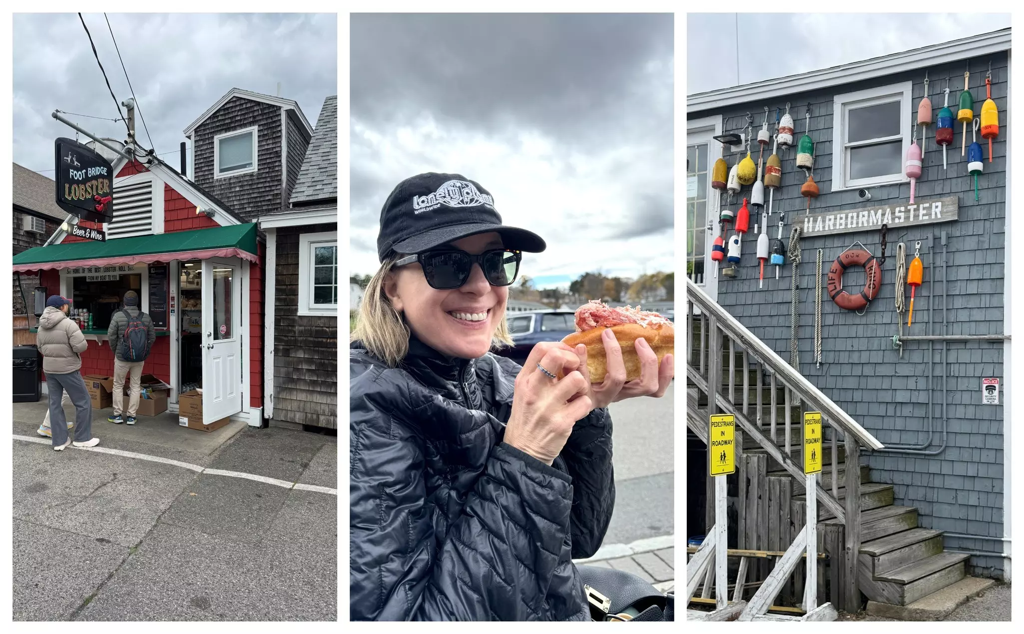 Scenes from Ogunquit in Maine.