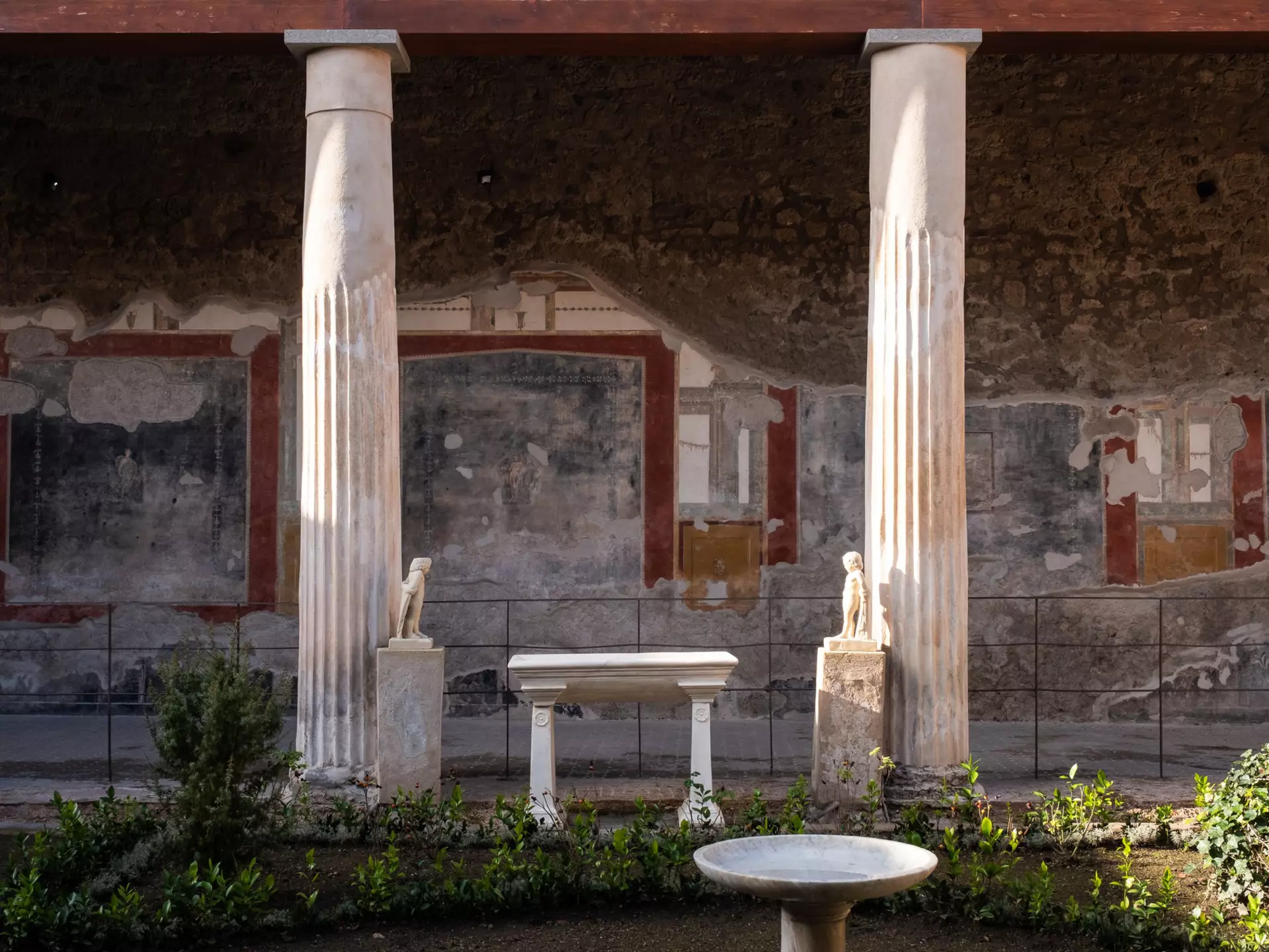 House of the Vettii or Casa dei Vetti has reopened to the public this week following a massive restoration project © Marco Cantile/LightRocket/Getty Images
