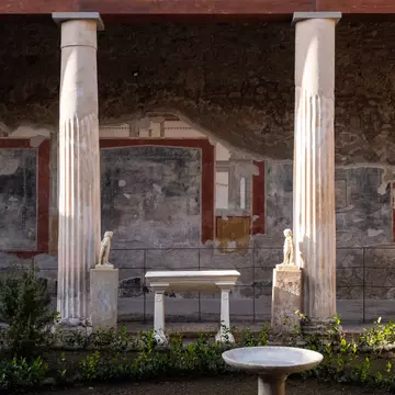 House of the Vettii or Casa dei Vetti has reopened to the public this week following a massive restoration project © Marco Cantile/LightRocket/Getty Images