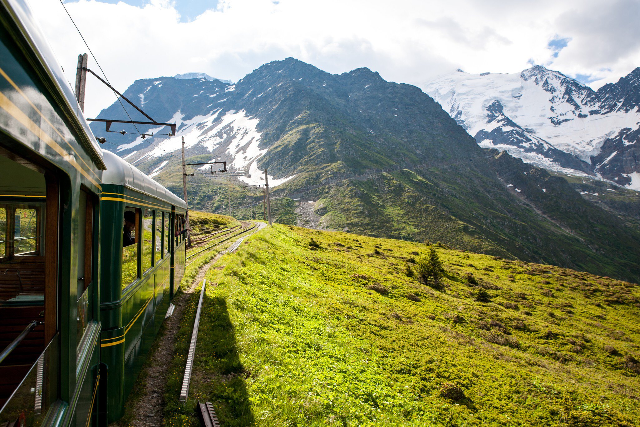 Tramway in mountains, Mont Lachat, Chamonix, France
Blanc, Chamonix, Mont, clouds, du, electric, glacier, grass, green, landscape, mountain, railway, snow, summer, tramway, mont-lachat