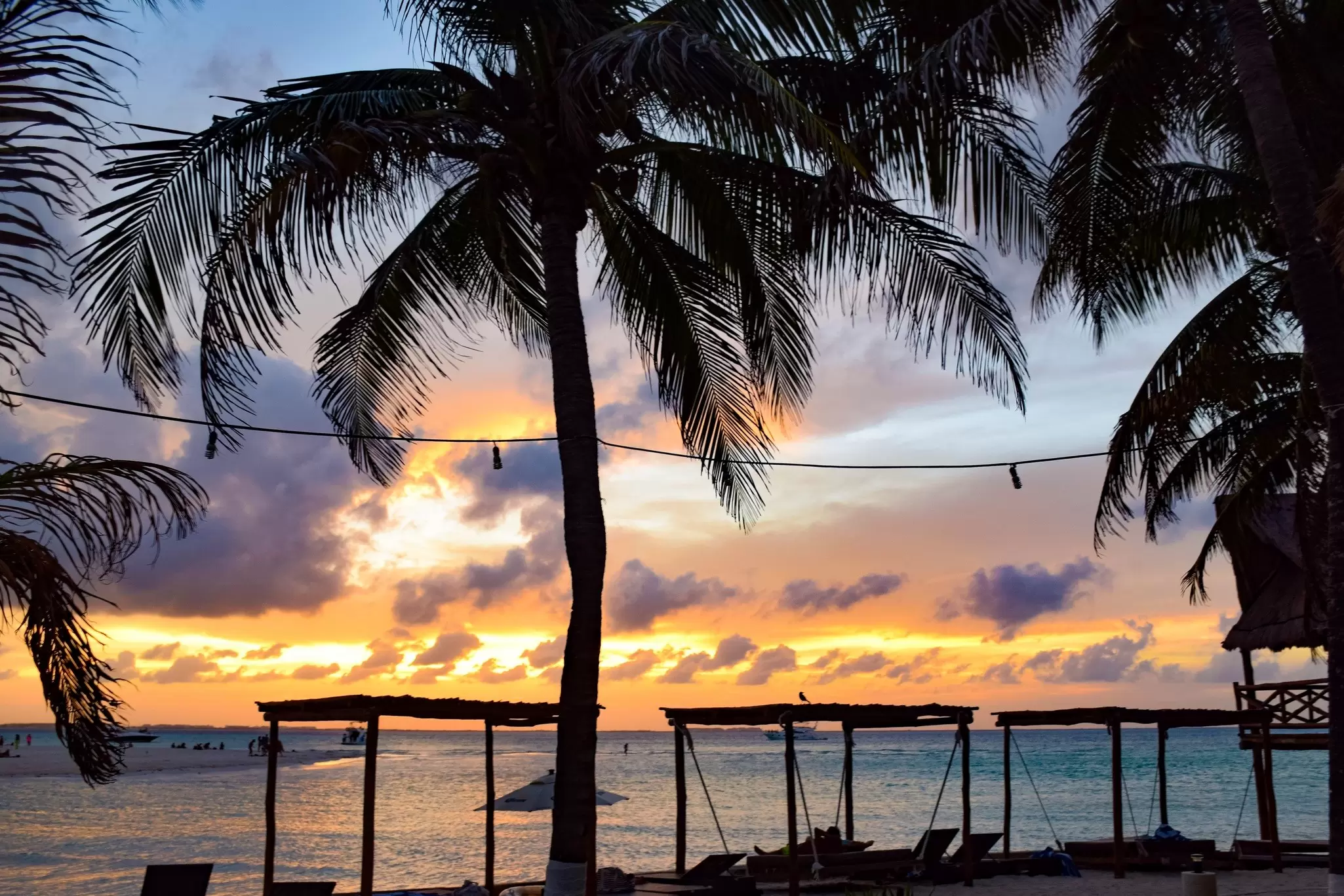 Isla Mujeres is famous for its iconic sunsets. Emma Shaw for Lonely Planet