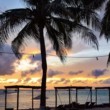Isla Mujeres is famous for its iconic sunsets. Emma Shaw for Lonely Planet