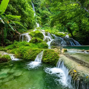 Stunning Mele Maat Cascades in Port Vila, Efate Island, Vanuatu, South Pacific
1417201670