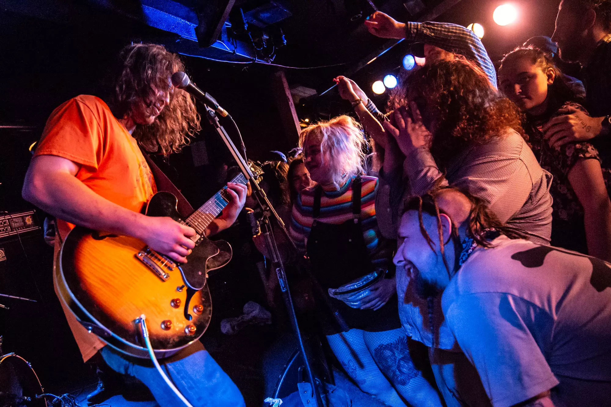A live band performs in Anchorage, Alaska