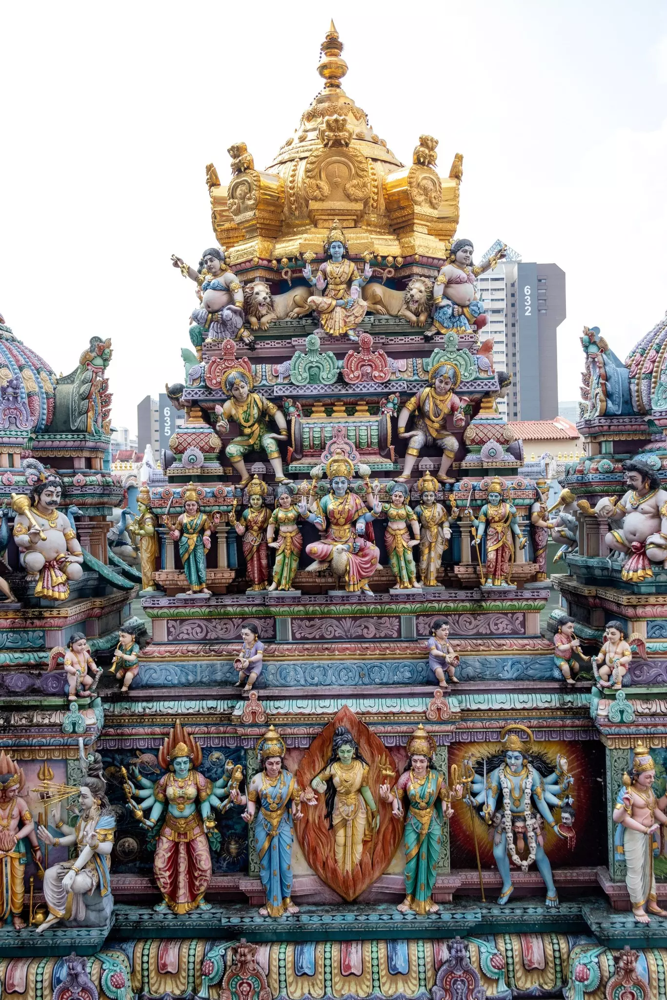 Sri Veeramakaliamman Temple in the Little India area, Singapore. Tang Yan Song/Shutterstock