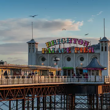 Strolling on the pier in Brighton is a key part of the seaside experience. Philip Bird LRPS CPAGB/Shutterstock