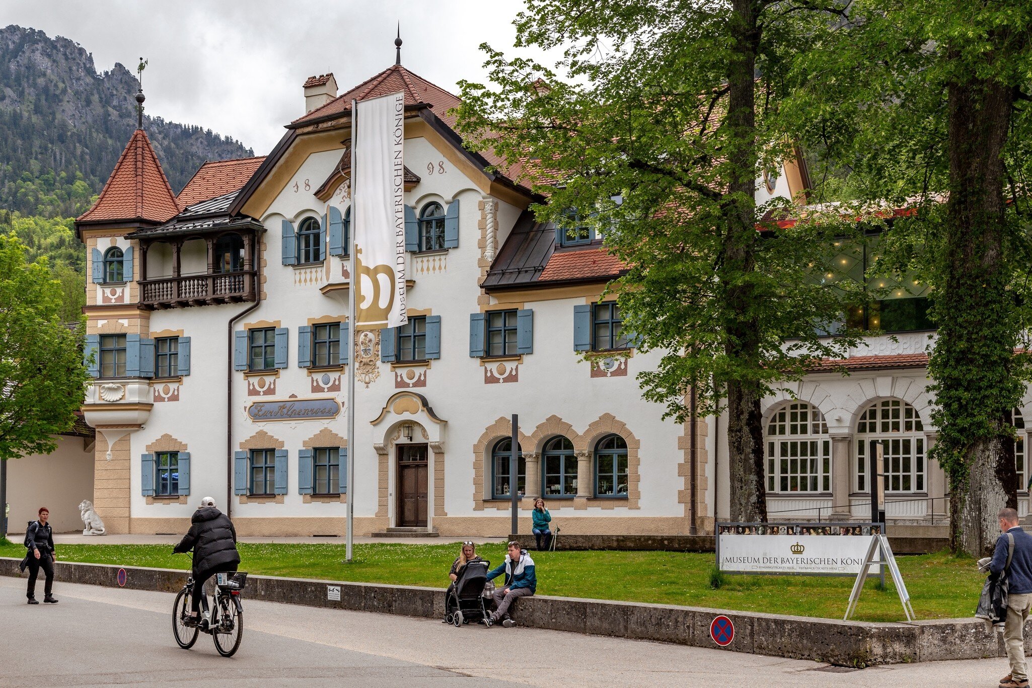The majestic building of the Museum of the Bavarian Kings tells the story of the region's past rulers.