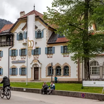 The majestic building of the Museum of the Bavarian Kings tells the story of the region's past rulers.