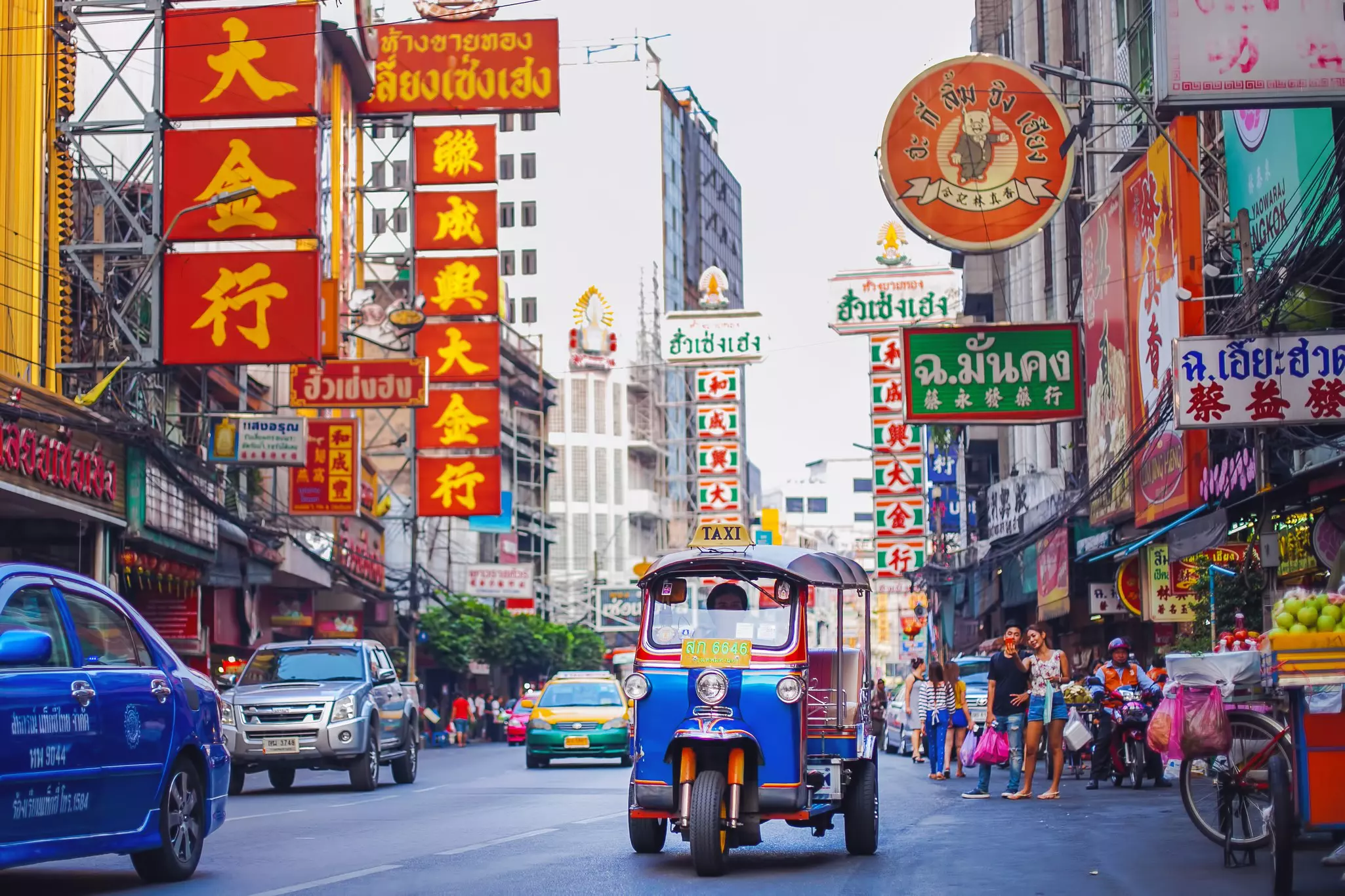 Riding a túk-túk is a bit of a rite of passage for travelers in Bangkok. ©artapartment/Shutterstock