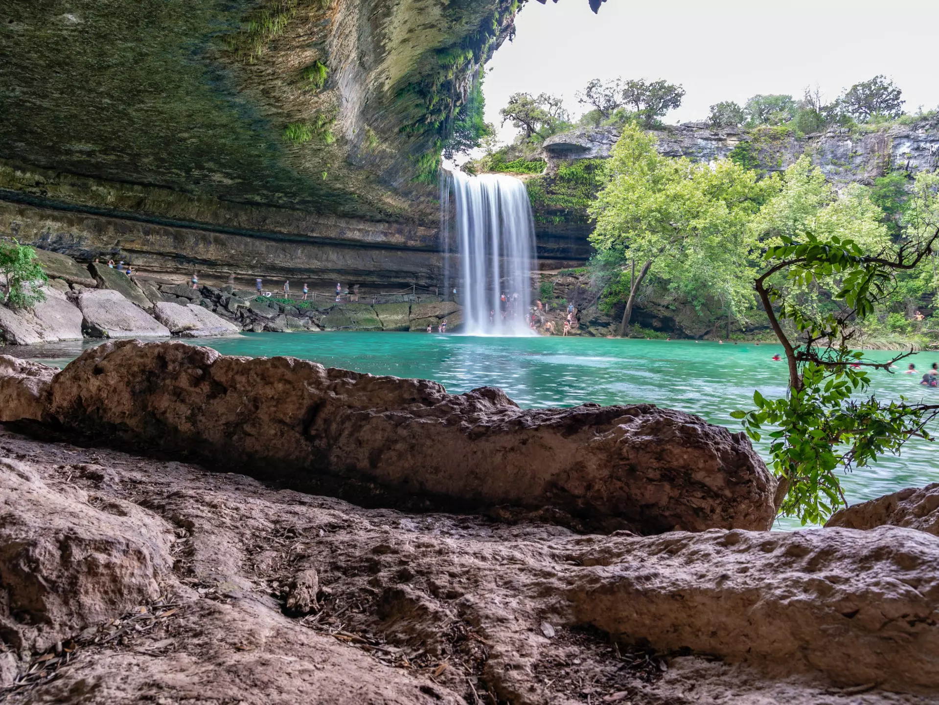 Hamilton Pool in Texas Hill Country. CDLR Photography/Shutterstock