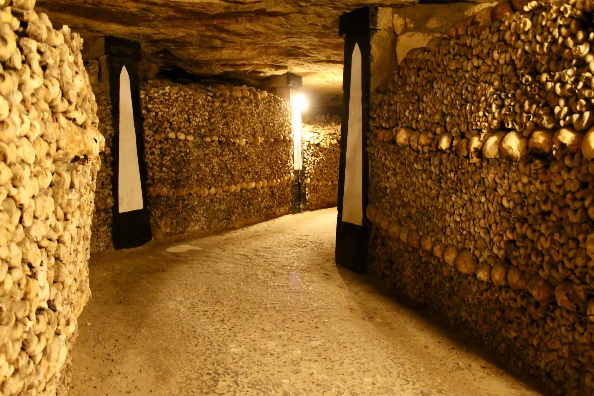 The Catacombs of Paris. Alex Guevara/Shutterstock
