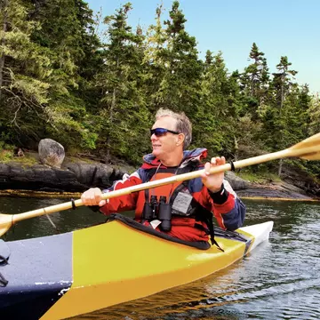 You can’t escape the presence of the North Atlantic in Nova Scotia – so lean in by setting out in a sea kayak © DOPhoto / Shutterstock