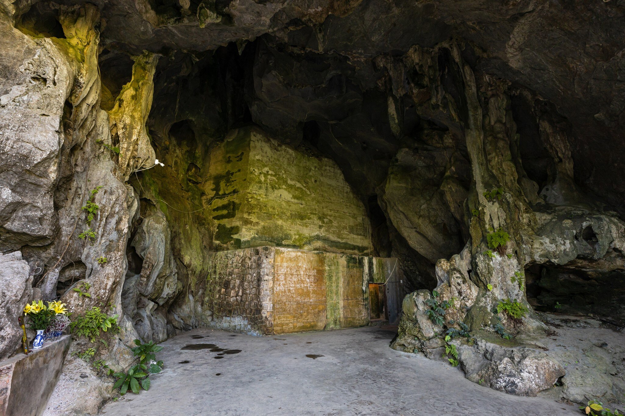 The Hospital Cave of Ca Ba Island.