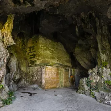 The Hospital Cave of Ca Ba Island.